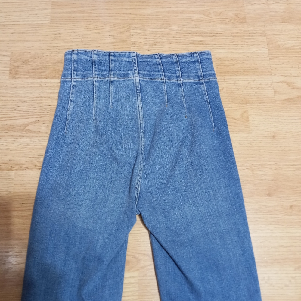 We The Free Jayde High-Waisted Flare Jeans. HEMMED. Size 25. - Picture 8 of 13
